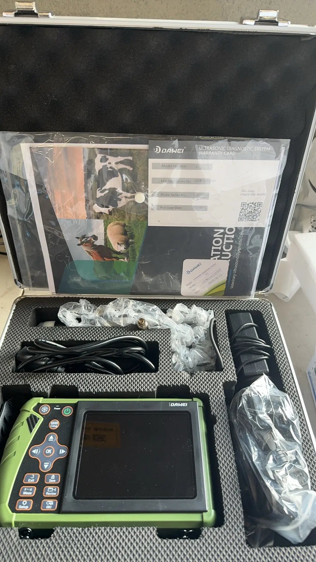Used Portable Veterinary Ultrasound Machine S0