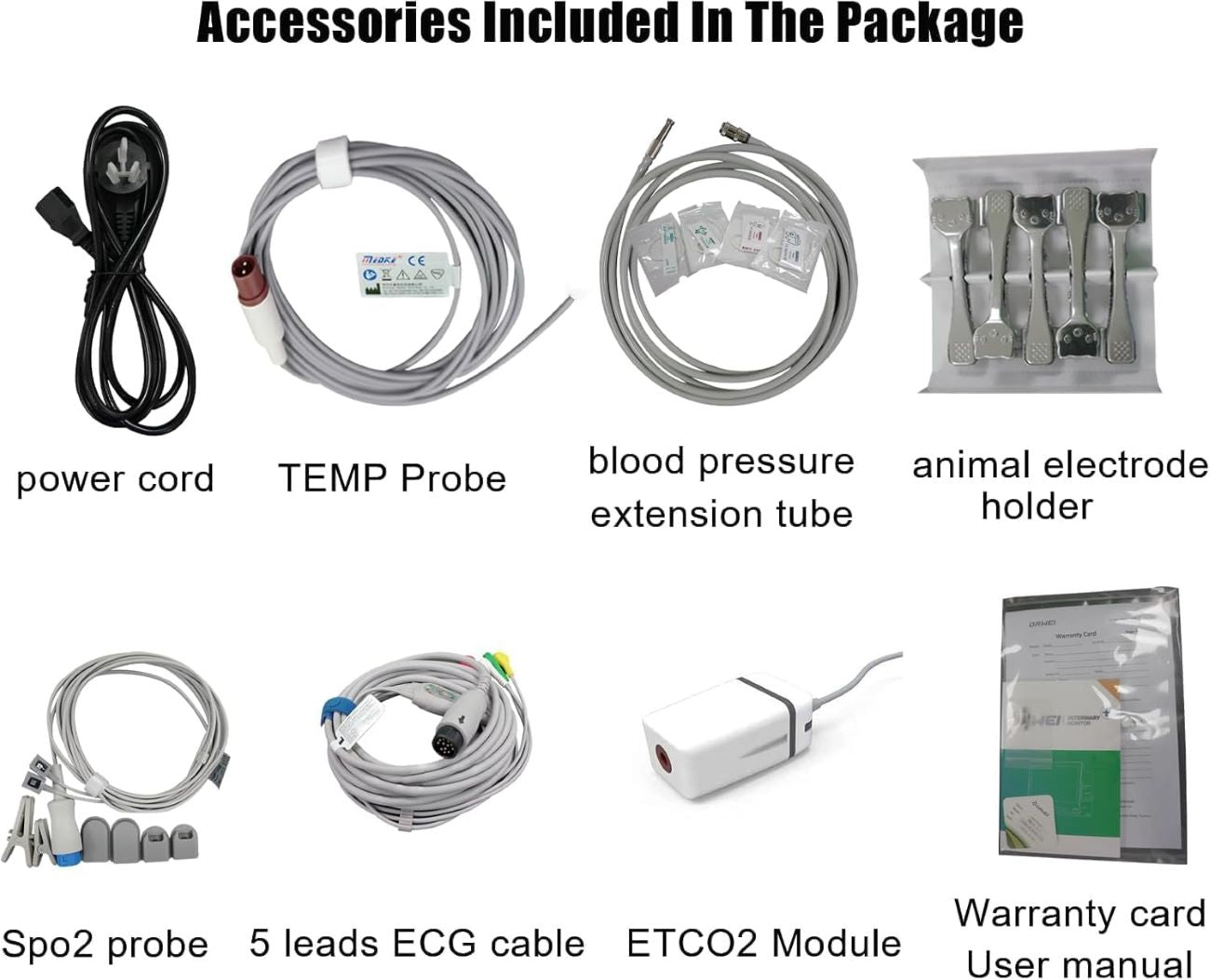 animal machine monitoring system accessories