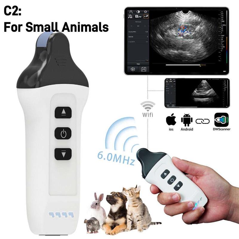 Wireless Veterinary Color Doppler Ultrasound