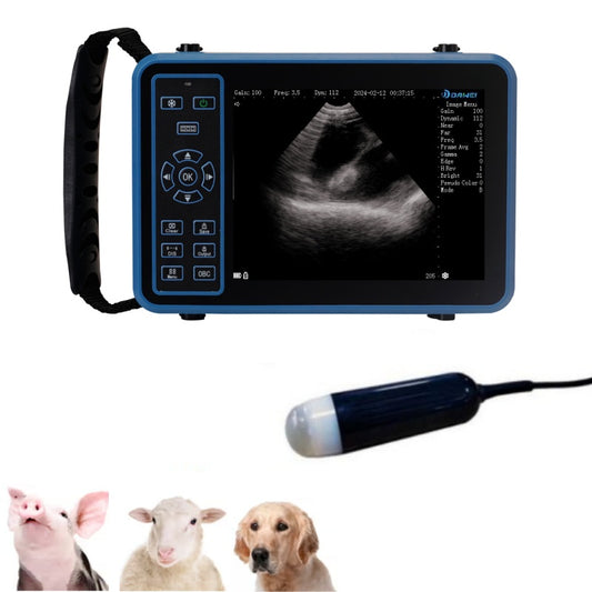 Ultrasonido veterinario portatil para cabras, cerdos, perros y gatos